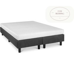 2 Persoons Boxspring Studio Luxe Pocketvering HR matras – Antraciet 120x190
