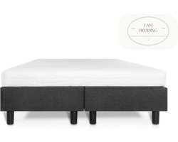 2 Persoons Boxspring Studio Luxe Pocketvering HR matras – Antraciet 180x210