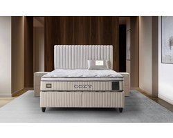 2 Persoons Opberg Boxspring Cozy 140x200