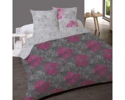 2-Persoonsdekbedovertrek Fleurs 240x220cm