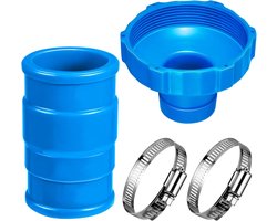 2 sets zwembad vacuümslang adapter kit, geschikt voor Intex adapter B, zwembad splitter, slang connector, vervangende slangadapter, geschikt voor bovengrondse zwembaden, vacuümoppervlakte splitter kleine filter-Stijl 1