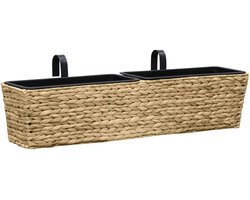 2 st Plantenbak | Bloembak | Bloempotken waterhyacint