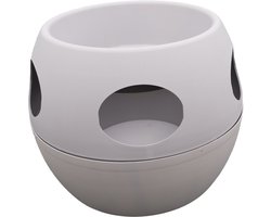 2 stuks Aardbei - Kruiden - Uni Planten pot 32 Ø 10 Ltr. Rebedex - Stapelbaar - Tuinieren - Balkon - Bloemen - voorjaar - Lente - Taupe
