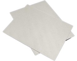 2 STUKS DIY kan de mica-stuk van de magnetron snijden, Geschikt voor 99% magnetron en oven, Verdikkingstype golfgeleider vervangende accessoires, 12 cm x 15 cm