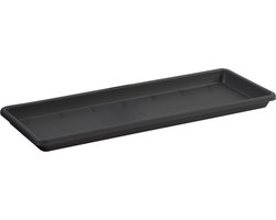 2 stuks Elho Barcelona balkonbak schotel 40cm antraciet
