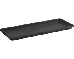 2 stuks Elho Barcelona balkonbak schotel 70cm antraciet