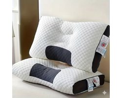 2 Stuks Ergonomische Nekkussens – Ademend & Comfortabel Nek- en Schouderkussen voor Sofa, Bed & Dagelijks Gebruik
