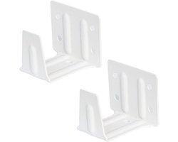 2 stuks jaloezie middenmontagecode- tussenbevestigingsbeugel voor jaloezieën- gordijnbevestigingsaccessoires