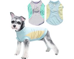 2 Stuks Koelvest voor Hond - Verkoelende Hondenvest - Hondenkoelves - Koelvest voor honden- Verkoeling Hond - Cooling Vest - Ademende Mesh Hondenjas - Koeljas Hond - UV-bescherming- Verkoelend Harnas - Maat XL - Borst 50 cm