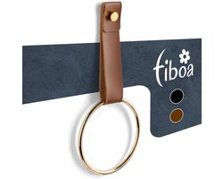 2 Stuks ! Leren Handdoekring Goud - Handdoekhouder - Handdoekrekje - Leren Handdoekhouder - Ophanghaken - Handdoekring Van PU-leer - Handoekringen - Chique Uitstraling Keuken Of Badkamer - Handdoeklus - Gouden Ring - Gouden Handdoekhouders