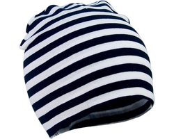 2 Stuks Leuke Comfortabele Kindermuts - Baby Muts - Strepen