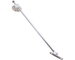 2 stuks meubelkast roestvrijstalen dekselondersteuningsscharnieren, neerklapbare dekselondersteuningsscharnieren voor thuis en kantoor