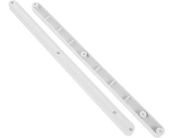 2 Stuks Plastic Ladegeleiders voor Keuken- en Kasten, Lade Rails, Lade Onderdelen, Zijgeleiders en Tray Accessoires