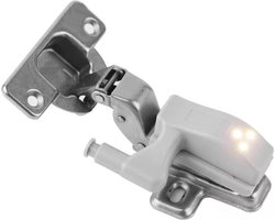 *** 2 STUKS scharnieren voor LED verlichting - Verlicht je kasten met Heble® - Perfect voor kledingkasten, keukenkasten en meer - Batterijen niet inbegrepen - van Heble® ***