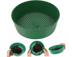 2 stuks tuinzift-rond-grondzeef-stevig-groen-multifunctioneel tuingereedschap