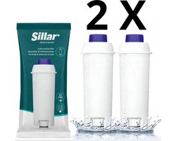 2 stuks waterfilters voor Delonghi Dinamica Magnifica Eletta koffiemachine - vervanging