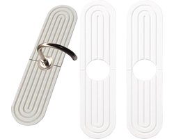 2 stuks waterkraan spatbescherming steen afdruipmat, kiezelgur gootsteen spatbescherming afdruipmat, kraan mat voor keuken gootsteen, kraan absorberende mat, voor camper badkamer werkbladen