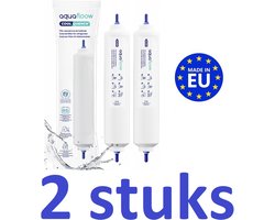 2 x AQUAFLOOW waterfilter DA29-10105J HAFEX/EXP compatibel met Samsung koelkasten - LG - AEG - Haier - Whirpool - DA29-10105J - HAFEX/EXP - DA99-02131B - WSF-100 - 5231JA2010B - 0060823485A - BL9808 - EF-9603 - 3890JC2990A - Europese fabrikant.