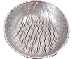 2 XMesh Zeef-RVS keuken vergieten-Kookgerei- Zeven -Vergieten-Keuken-koken benodigdheden-Pasta/aardappels-groente afgieten