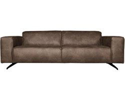 2-zits bank Lambada - leer Colorado bruin 04 - 1,88 mtr breed