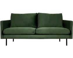 2 zitsbank - Violet - velours Brunei groen 45