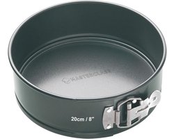 20 cm springvorm taartvorm met losse bodem - anti-aanbaklaag, robuust koolstofstaal, ideaal voor cheesecakes en fruitcakes