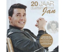 20 Jaar Duetten Met Jan CD Jan Smit - Multicolor - Kunststof - 14 x 12,5 cm - CD