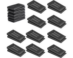 20 stuks kunststof wiggen onderlegplaten meubelwiggen meubelnivelleringspads tafelwiggen nivellering voor doe-het-zelvers nivelleringswiggen kastsluitringen tafelpoot.