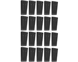 20 Stuks Meubel Niveauer Pads - Flexibele Rubber Wedges voor Tafel en Kast - Antislip en Duurzaam Niveauer voor Meubels en Vloeren