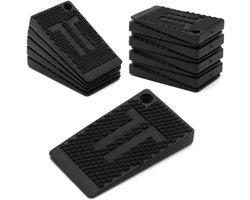 20 Stuks Niveauers voor Meubels van TPE Materiaal - Stapelbare en Antislip Schuim voor Tafel- en Stoelpootjes