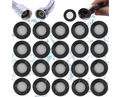 20 Stuks O-Ringen van Rubber voor Douchekop en Pijpen, Waterdichte Afdichtingen en Filters voor Badkamer en Sanitair