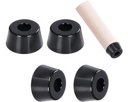 20 Stuks Rubber Voeten voor Snijplanken, Antislip Schokabsorberende Pads voor Meubels en Rekken, D 18 * 15 * 8mm