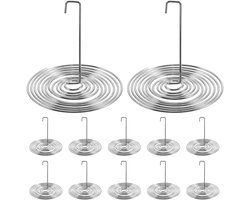 20 Stuks Theepot Filter en Spray Zeef - Ideaal voor Thee, Koffie en Eieren - Accessoires voor Theepotten en Koffiekannen