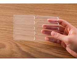 20 Stuks Transparante Antislip Pads voor Meubels, Beschermende Rubber Voetjes voor Glasplaten en Vloeren