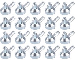 20 stuks vervangende planksteunpennen, boekenkastplankpennen, boekenplankreserveonderdelen geschikt voor IKEA-onderdeel 131372 boekenkast