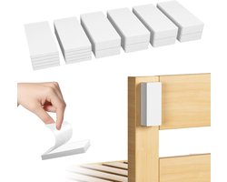 20 stuks zelfklevende EVA-schuim afstandhouders voor wandbescherming en geluidsisolatie, ideaal voor bed en meubels