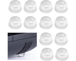 20 Stuks Zelfklevende Rubber Buffers Transparant 22mm Schokdempers voor Meubels, Kasten en Apparaten
