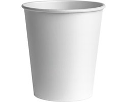 200 stuks. Bekers voor warme en koude dranken, wit, karton gecoat, 200 ml. Deze hittebestendige papieren beker kan zowel als warme drankbekers - als voor koude dranken worden gebruikt.