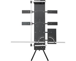 200W Elektrische Hete Draad Schuimsnijder, Vrijstaand Piepschuim Snijgereedschap met 6 Nikkel-Chroom Verwarmingsdraden, 1150 mm Maximale Snijlengte voor Schuim, Spons en Kt-Bord