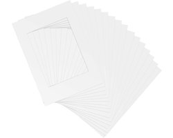 20PCS A3 Size Picture Mounts - Picture Mount Card - Photo Frame Surround Card voor Foto - Schilderij en Poster