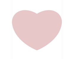 20x roze hartje