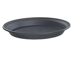 21 cm multifunctionele schotel - zwart