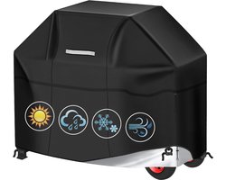 210D gasbarbecuehoes winddicht en scheurbestendig voor buitenbarbecue - geschikt voor Weber, Brinkmann, Char Broil, Outback (145 x 61 x 112 cm)