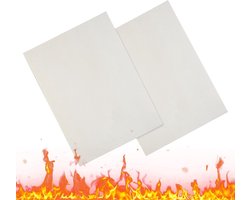210mm×297mm Keramisch Vezel Pakking Papier, Hittebestendig Afvoerbuis Sealing Materiaal voor Kachel en Ventilatie - A4 3Mm, Isolatie, Temperatuurbestendig, Hoge Kwaliteit
