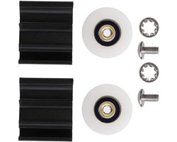 22mm Kas Deur Wiel Vervanging Kits Douche Deur Rollen Glas Roller Vervanging