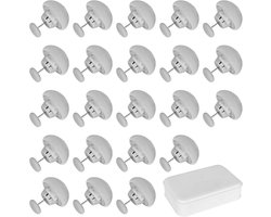 22x Dekbedhouders Clips voor Dekbedovertrek - Antislip Bevestiging voor Gladde Lakens