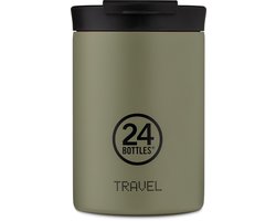 24 Bottles Travel Tumbler 350 ml Stone Sage RVS Thermosbeker Duurzaam
