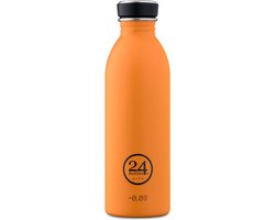 24 Bottles - Urban Bottle 0,5 L - Stone Finish - Total Orange (24B715)