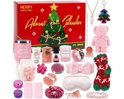 24-delige bad-adventskalender 2026 voor volwassen vrouwen – Kerst-aftelkalender