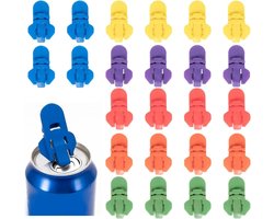 24-delige Handmatige Blikopener Set voor Bier en Frisdranken, Ideaal voor Feestjes en Barbecues, Gemakkelijk in Gebruik